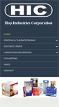 Mobile Screenshot of hopindustries.com